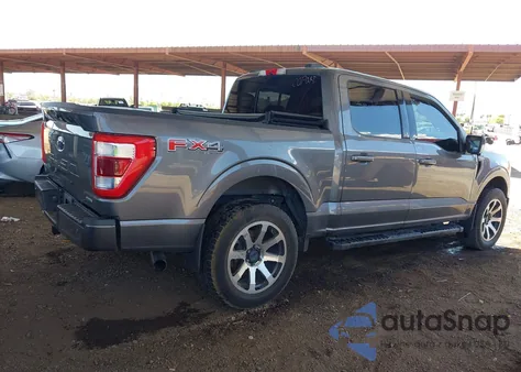 2022 Ford F-150 Lariat from USA, damaged, VIN 1FTFW1E84NKD18731